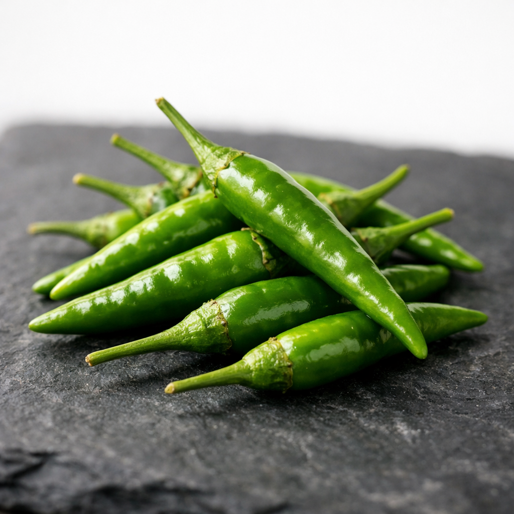 Green-7 chillies