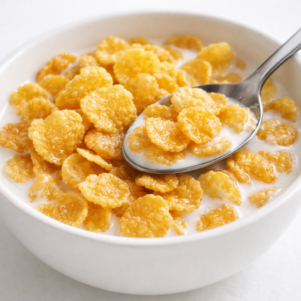Cornflakes with milk