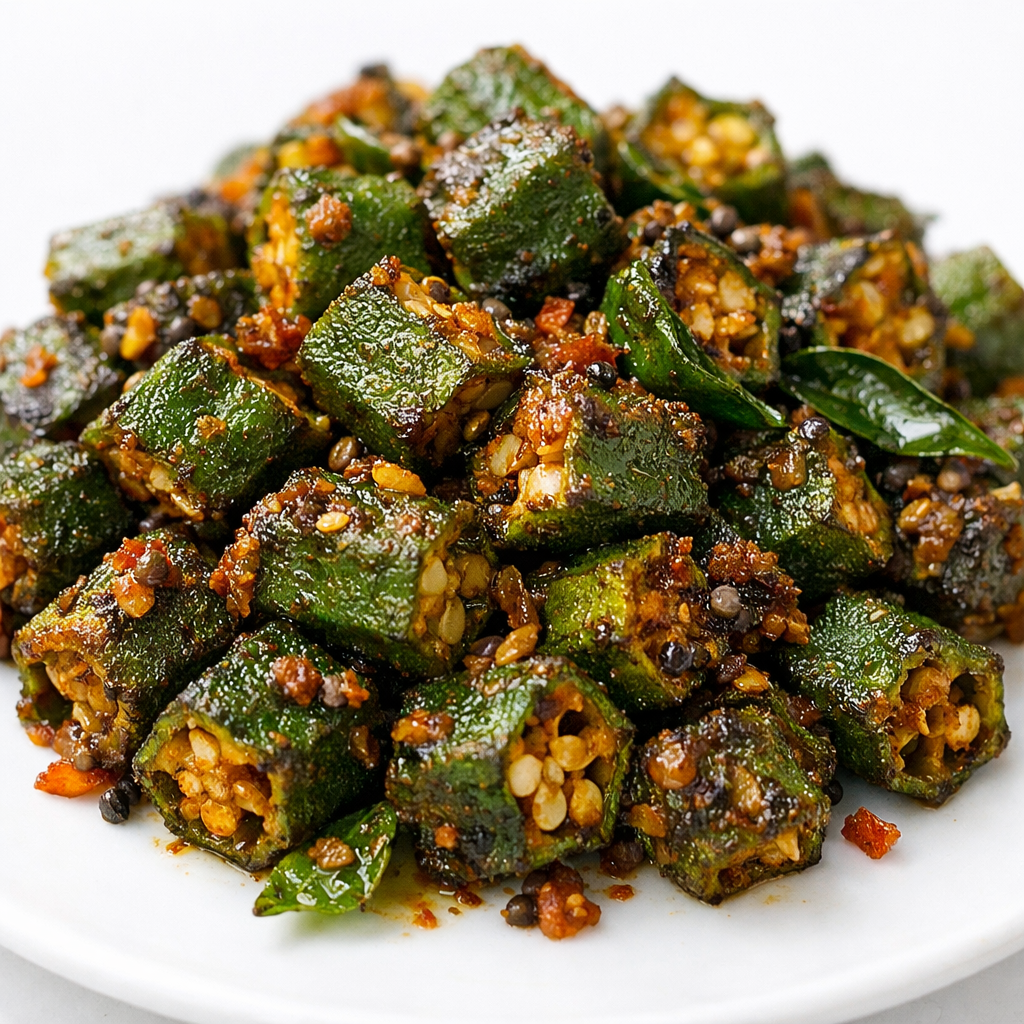 Okra/Lady's fingers fry