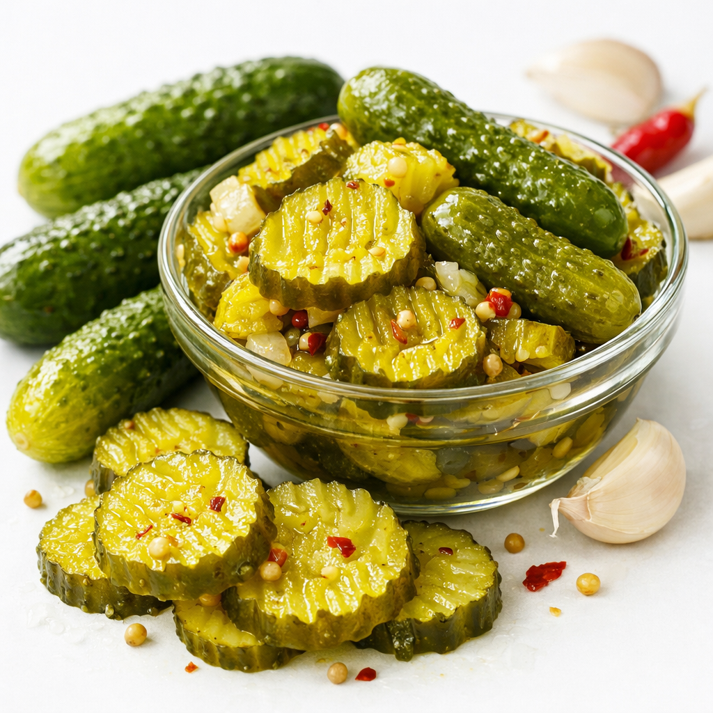Cucumber pickles