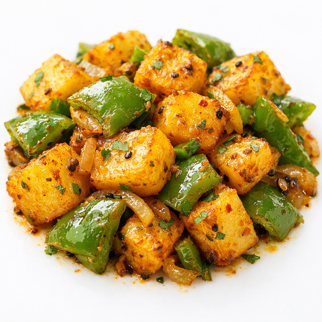 Potato capsicum