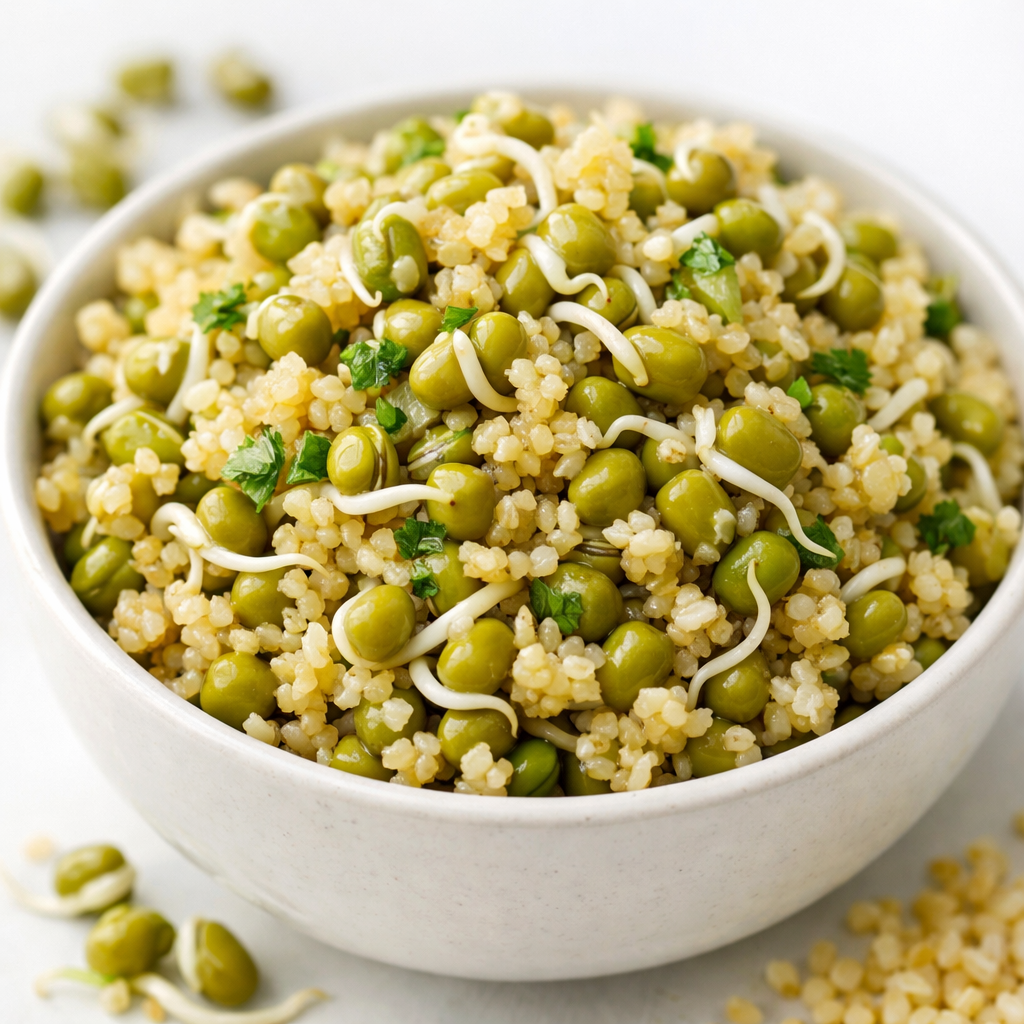 Sprouted moong daliya