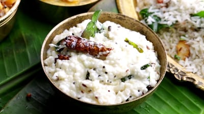 Dahi Poha homemade