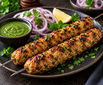 Chicken Seekh Kebab