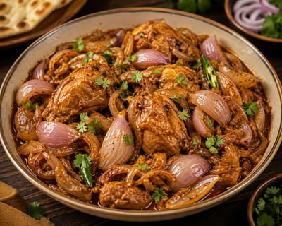 Chicken Do Pyaza