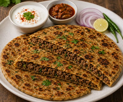 Keema Paratha