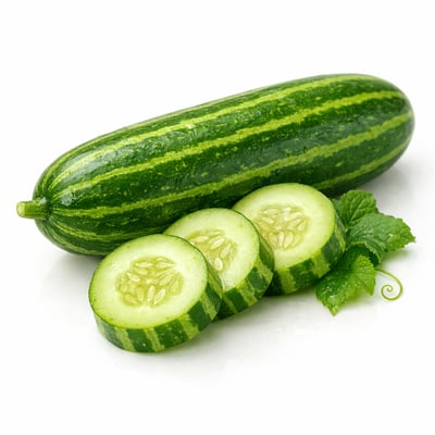 Green cucumber