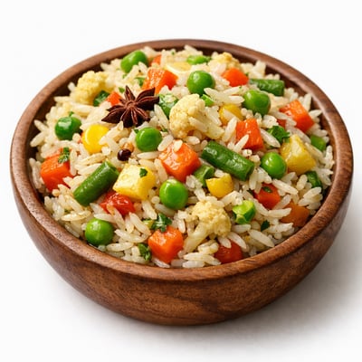 Mixed vegetable pulao