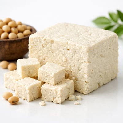 Curd cheese soybean