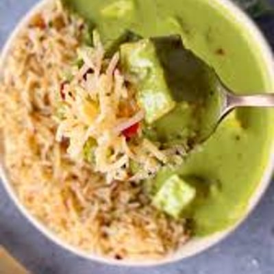 Pesto rice bowl