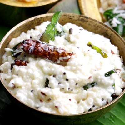Dahi Poha homemade