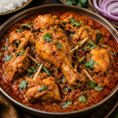 Hyderabadi Chicken Curry