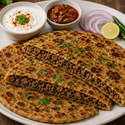 Keema Paratha