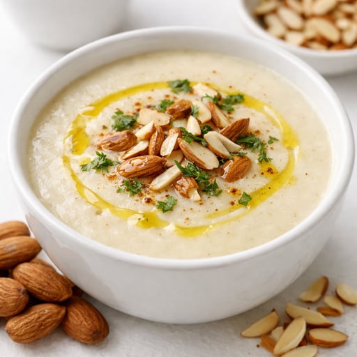 Almond soup