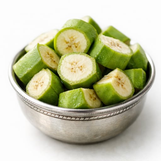 Raw bananas