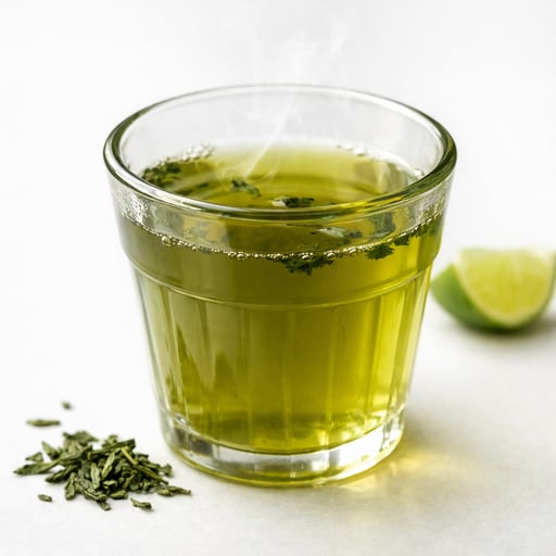 Beverages, tea, green, brewed, regular