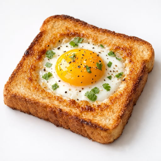 Bread, egg, toasted