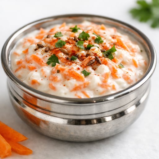 Carrot raita