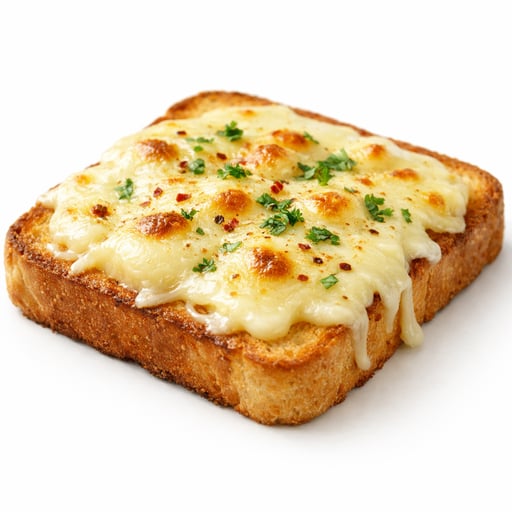 Cheese open sandwich