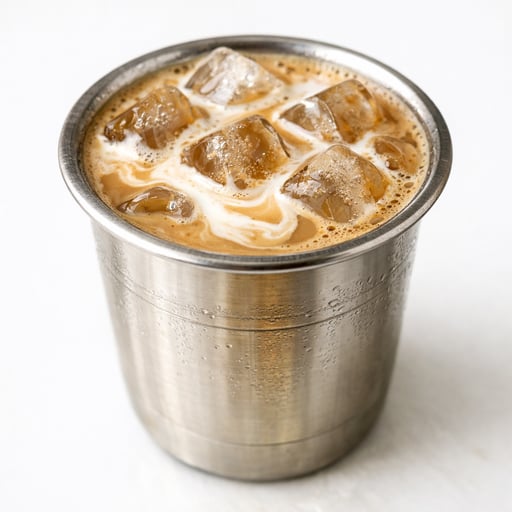 Cold coffee (with cream)