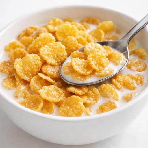 Cornflakes with milk
