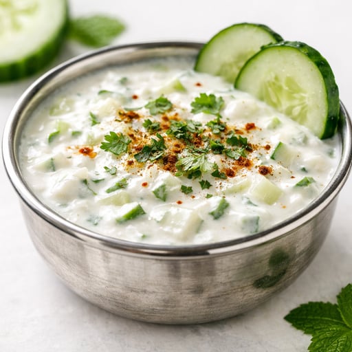 Cucumber raita