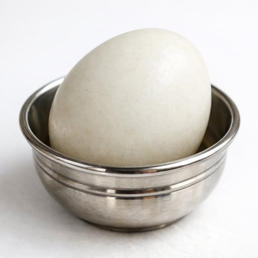 Egg, duck, whole, fresh, raw