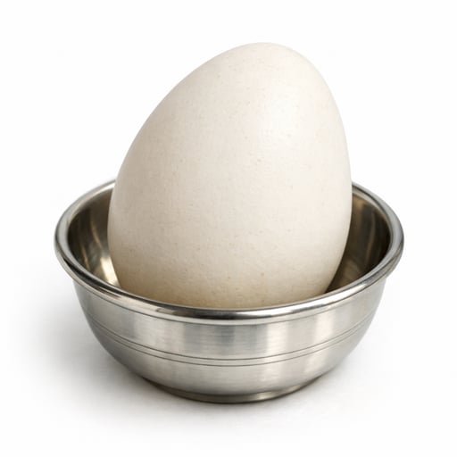 Egg, goose, whole, fresh, raw