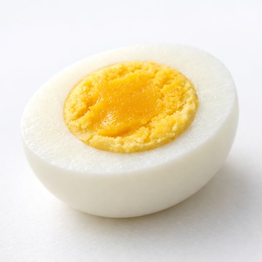 Egg, poultry, white, boiled
