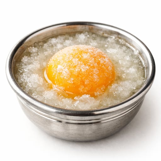 Egg, whole, raw, frozen, salted, pasteurized