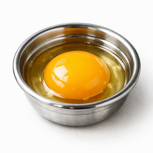 Egg, yolk, raw, fresh
