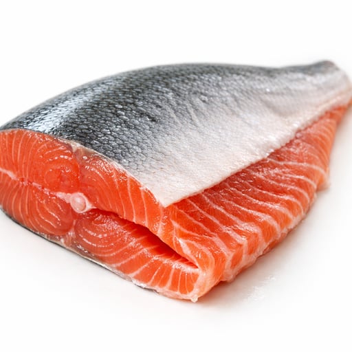 Fish, salmon, coho (silver), raw (Alaska Native)