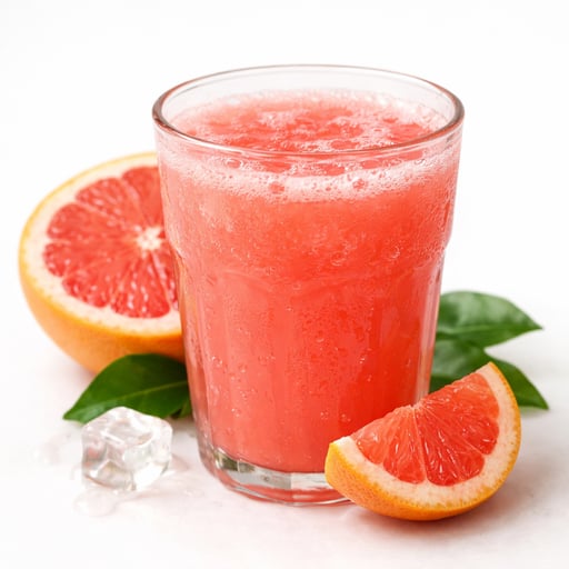 Grapefruit juice, pink, raw
