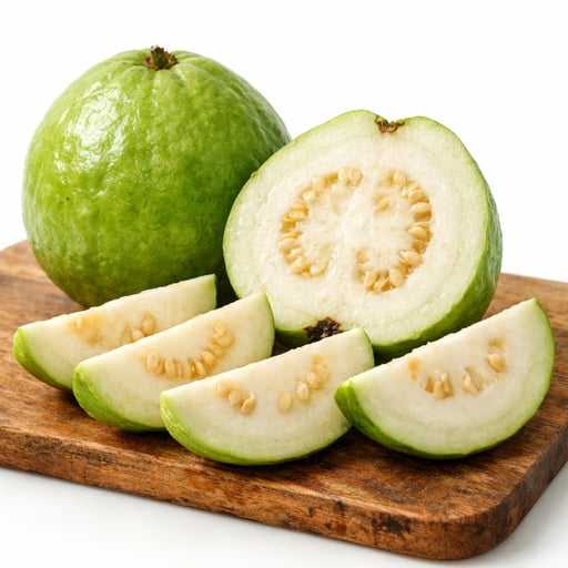 Guava, white flesh