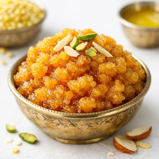 Moong dal halwa