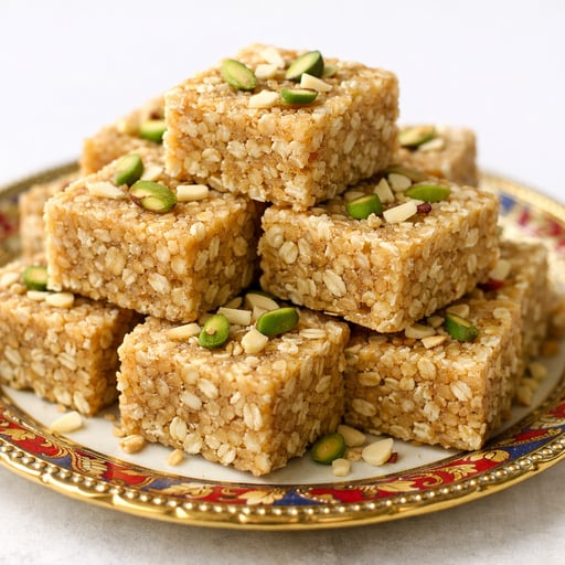 Oats burfi