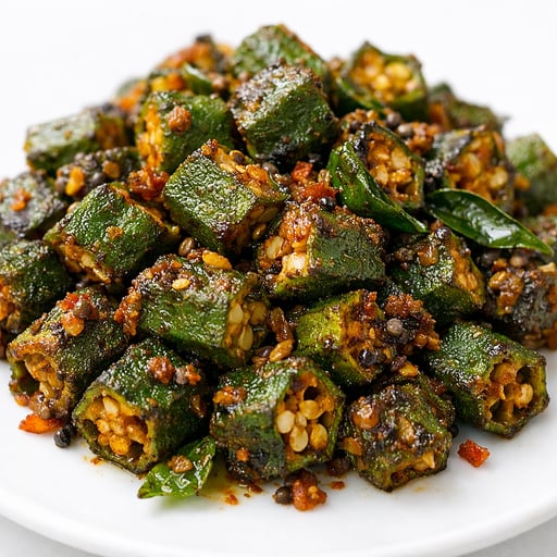 Okra/Lady's fingers fry