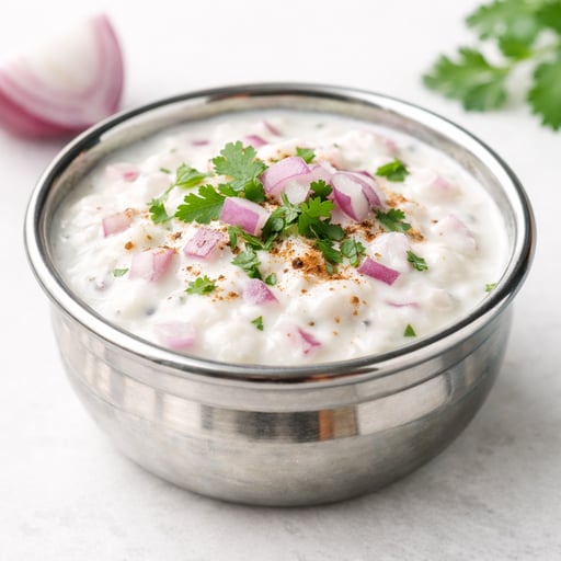 Onion raita