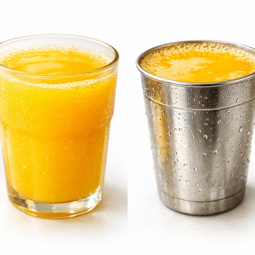 Orange juice, chilled, includes from concentrate