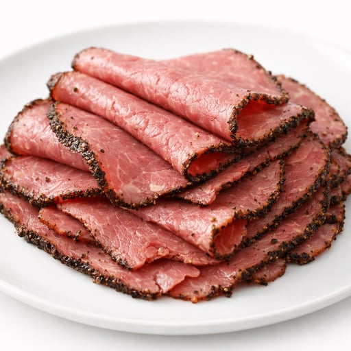 Pastrami, beef, 98% fat-free