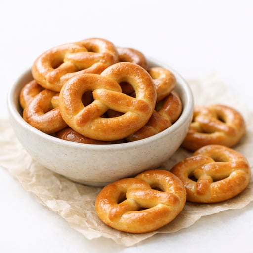 Pretzels, soft, unsalted