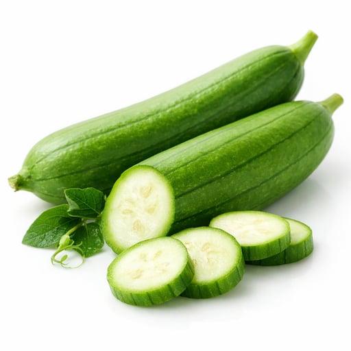 Ridge gourd, smooth skin
