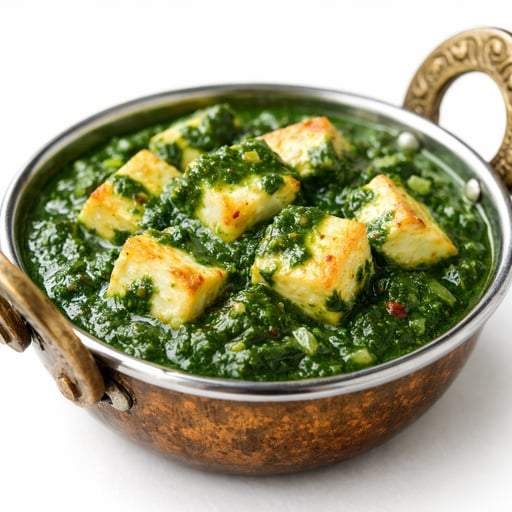Spinach paneer