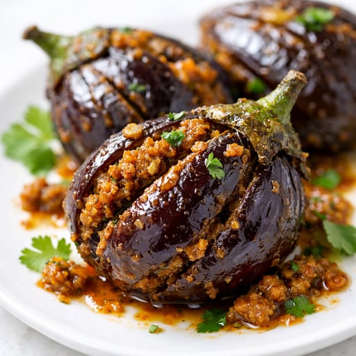 Stuffed brinjal