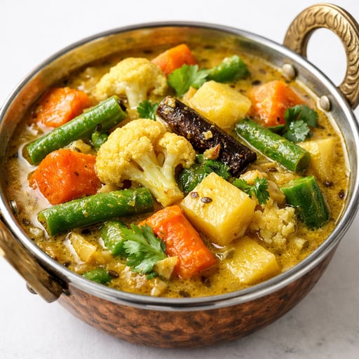 Vegetable yakhni