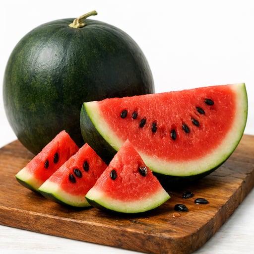 Water melon, dark green (sugar baby)