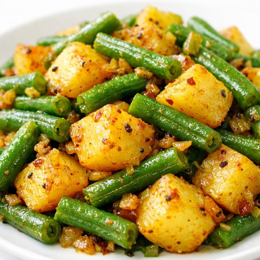 Aloo Beans Sabzi