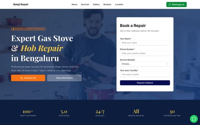 Gas & Hob Service