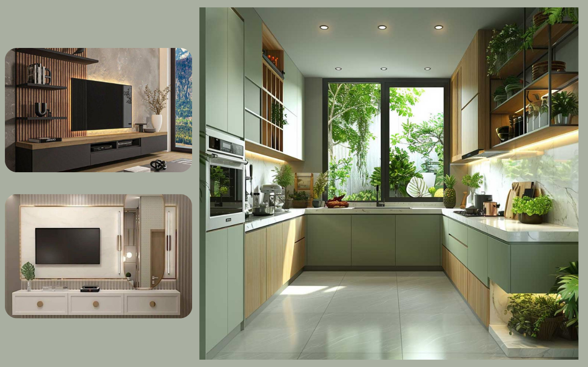 Modular Kitchen & TV Units