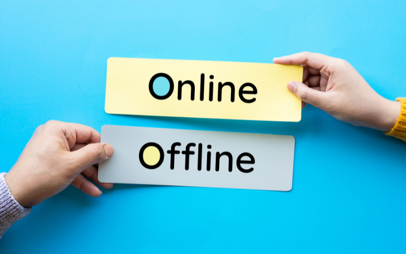 Online & Offline Options